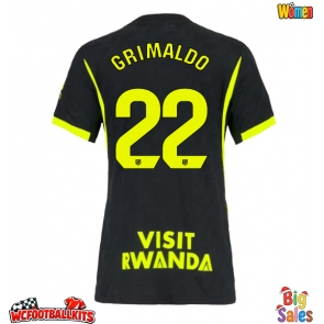 Atletico Madrid Alejandro Grimaldo #22 Replica Away Stadium Shirt for Women 2026-27 Short Sleeve